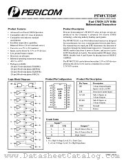 PI74FCT3245R datasheet pdf Pericom Technology