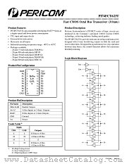 PI74FCT623TP datasheet pdf Pericom Technology