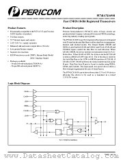 PI74LCX16501A datasheet pdf Pericom Technology