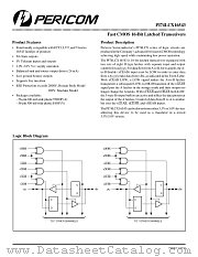 PI74LCX16543V datasheet pdf Pericom Technology