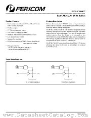 PI74LCX16827V datasheet pdf Pericom Technology