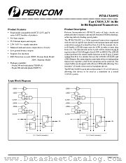 PI74LCX16952V datasheet pdf Pericom Technology