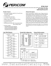 PI74LCX245S datasheet pdf Pericom Technology