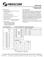 PI74LCX541L datasheet pdf Pericom Technology