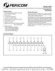 PI74LCX827L datasheet pdf Pericom Technology