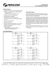 PI74LPT16244A datasheet pdf Pericom Technology