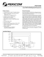 PI74LPT16501V datasheet pdf Pericom Technology