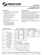 PI74LPT240Q datasheet pdf Pericom Technology