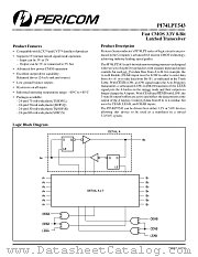 PI74LPT543S datasheet pdf Pericom Technology