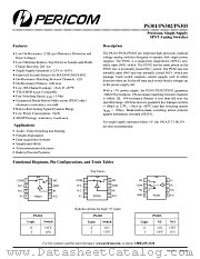 PS301CUA datasheet pdf Pericom Technology