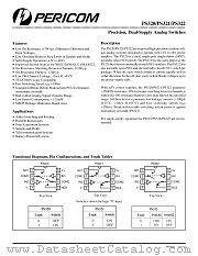 PS320ESA datasheet pdf Pericom Technology