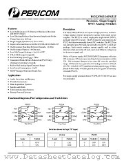 PS324ESA datasheet pdf Pericom Technology