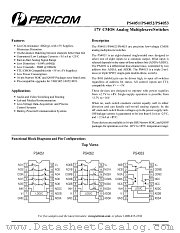 PS4051EPE datasheet pdf Pericom Technology