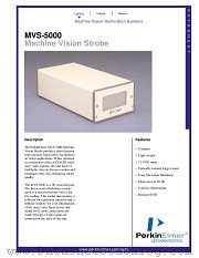 MVS5000 datasheet pdf PerkinElmer Optoelectronics