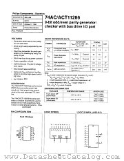 74ACT11286N datasheet pdf Philips