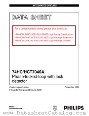 74HC7046ANB datasheet pdf Philips