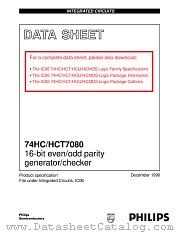 74HC_HCT7080 datasheet pdf Philips