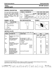 BT136F-500E datasheet pdf Philips