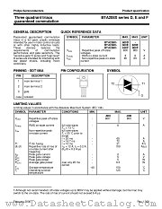 BTA208XSERIESF datasheet pdf Philips
