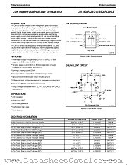 LM293FEB datasheet pdf Philips