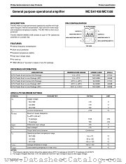 XMC1458CU datasheet pdf Philips