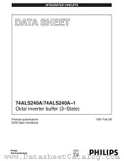 N74ALS240AD datasheet pdf Philips