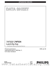 N74F533D datasheet pdf Philips