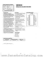 NE502AF datasheet pdf Philips