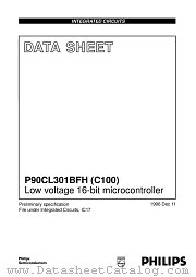 P90CL301BFH_F5 datasheet pdf Philips