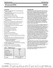 PZ5064-7A44 datasheet pdf Philips