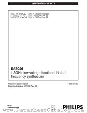 SA7026DK datasheet pdf Philips