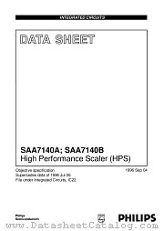 SAA7140AHZ_00 datasheet pdf Philips