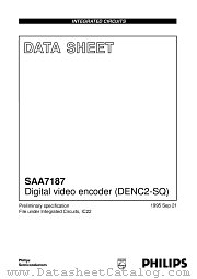 SAA7187WP_01 datasheet pdf Philips