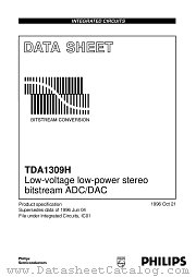 TDA1309H_N3 datasheet pdf Philips