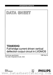 TDA8354Q_N1 datasheet pdf Philips