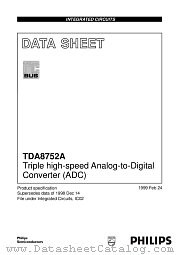 TDA8752AH_8_C4 datasheet pdf Philips