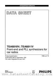 TEA6810V_C2_R1 datasheet pdf Philips