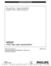 XSA5224CU datasheet pdf Philips