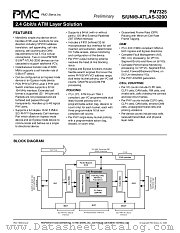 PM7325 datasheet pdf PMC-Sierra Inc