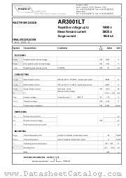 AR3001LTS10 datasheet pdf POSEICO SPA