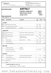 AR770LTS45 datasheet pdf POSEICO SPA