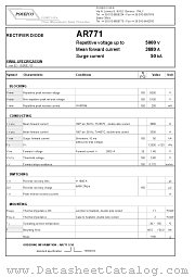 AR771S50 datasheet pdf POSEICO SPA