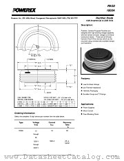 R9G00218 datasheet pdf Powerex Power Semiconductors