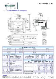 PG240160-C-A1 datasheet pdf Powertip Technology
