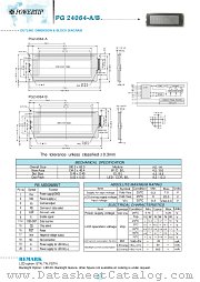 PG24064-A_B datasheet pdf Powertip Technology