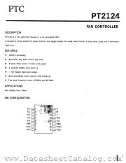 PT2124-F4 datasheet pdf Princeton Technology Corporation