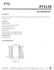 PT2125-C4N-RNM1 datasheet pdf Princeton Technology Corporation