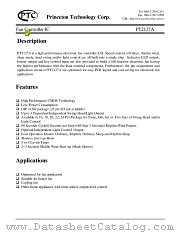 PT2127A-B43 datasheet pdf Princeton Technology Corporation