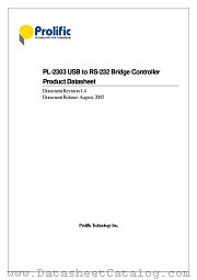 PL-2303 datasheet pdf Prolific