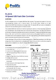 PL-2515 datasheet pdf Prolific